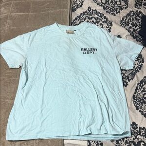 Gallery Dept Sky Blue Short Sleeve Tee